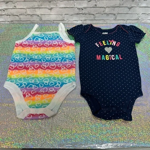 Girls Summer Clothes Size 6-9, 6-12 Months Lot of 9 Tops Shorts Pants 1 Piece - Picture 4 of 10